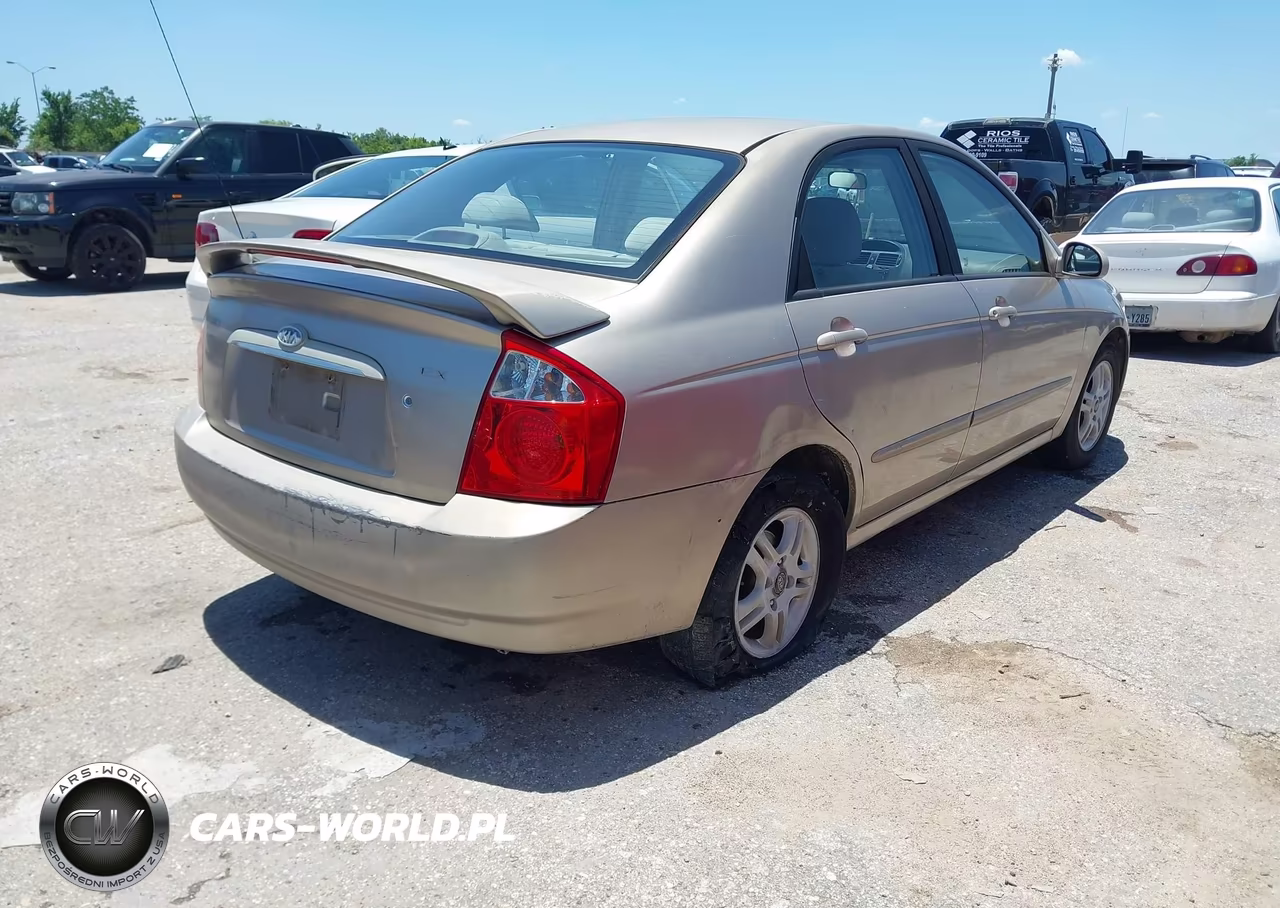 2005 Kia Spectra Ex-Lx-Sx VIN:KNAFE122X55188615 - 4