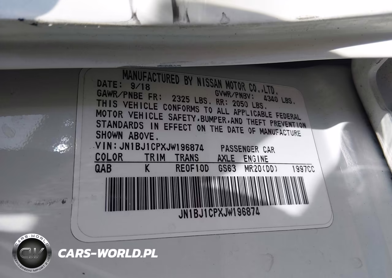 2018 Nissan Rogue Sport Sl VIN:JN1BJ1CPXJW196874 - 9