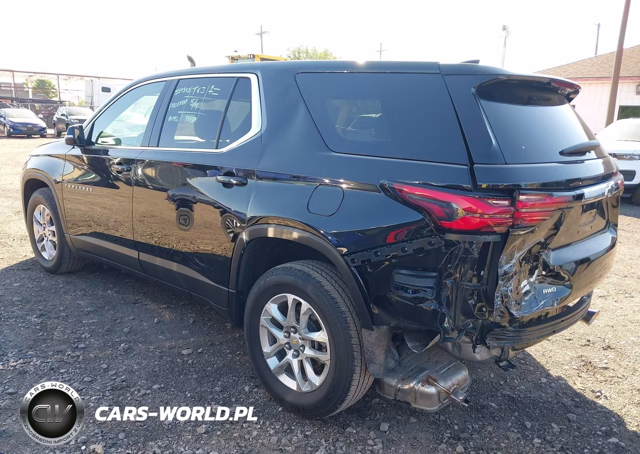 2023 Chevrolet Traverse Awd Ls VIN:1GNEVFKW0PJ342670 - 3