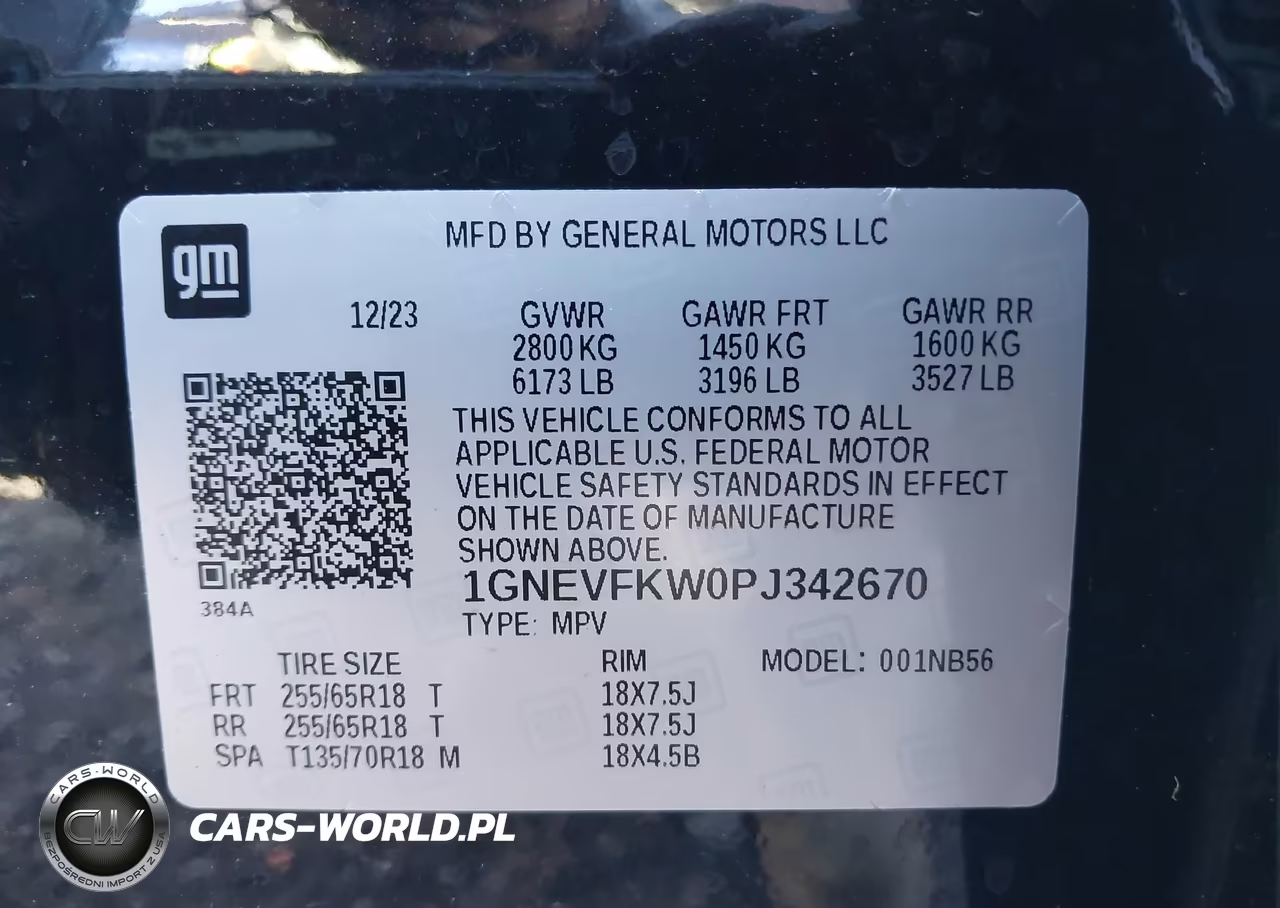 2023 Chevrolet Traverse Awd Ls VIN:1GNEVFKW0PJ342670 - 9
