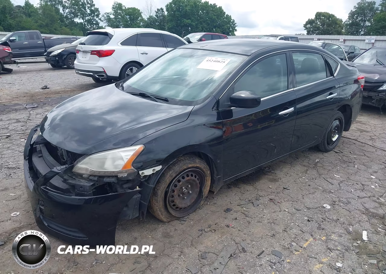2015 Nissan Sentra Sv VIN:3N1AB7AP6FY298803 - 2