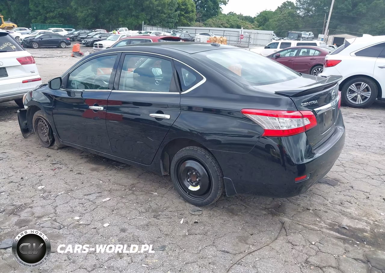 2015 Nissan Sentra Sv VIN:3N1AB7AP6FY298803 - 3