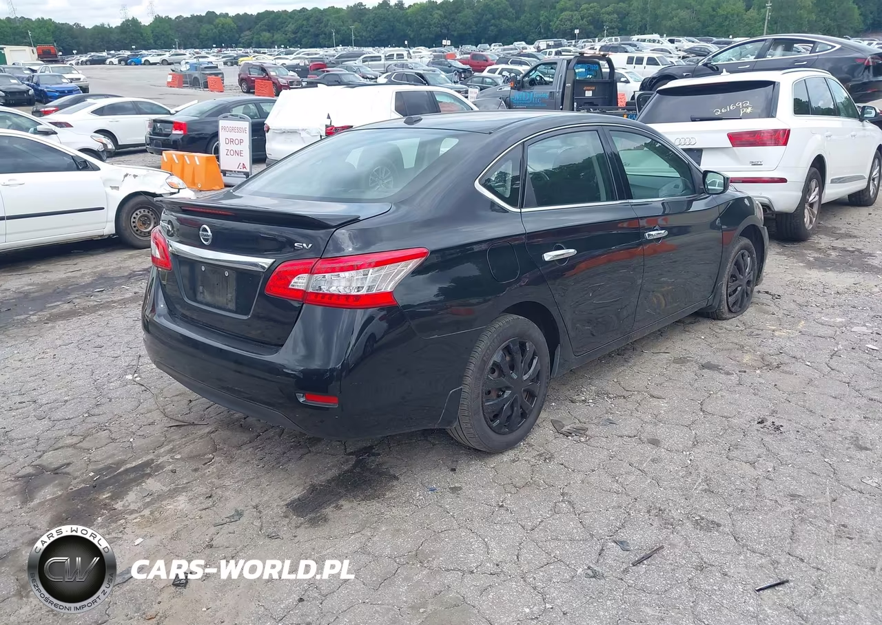 2015 Nissan Sentra Sv VIN:3N1AB7AP6FY298803 - 4