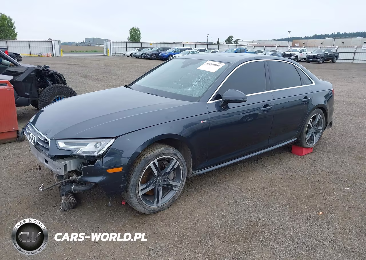 2017 Audi A4 2.0T Premium VIN:WAUENAF44HN014910 - 2