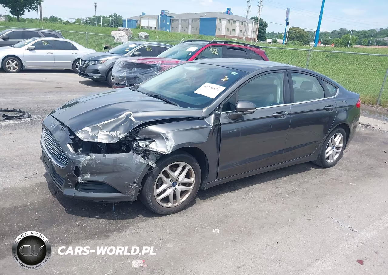 2016 Ford Fusion Se VIN:1FA6P0HD5G5107867 - 2