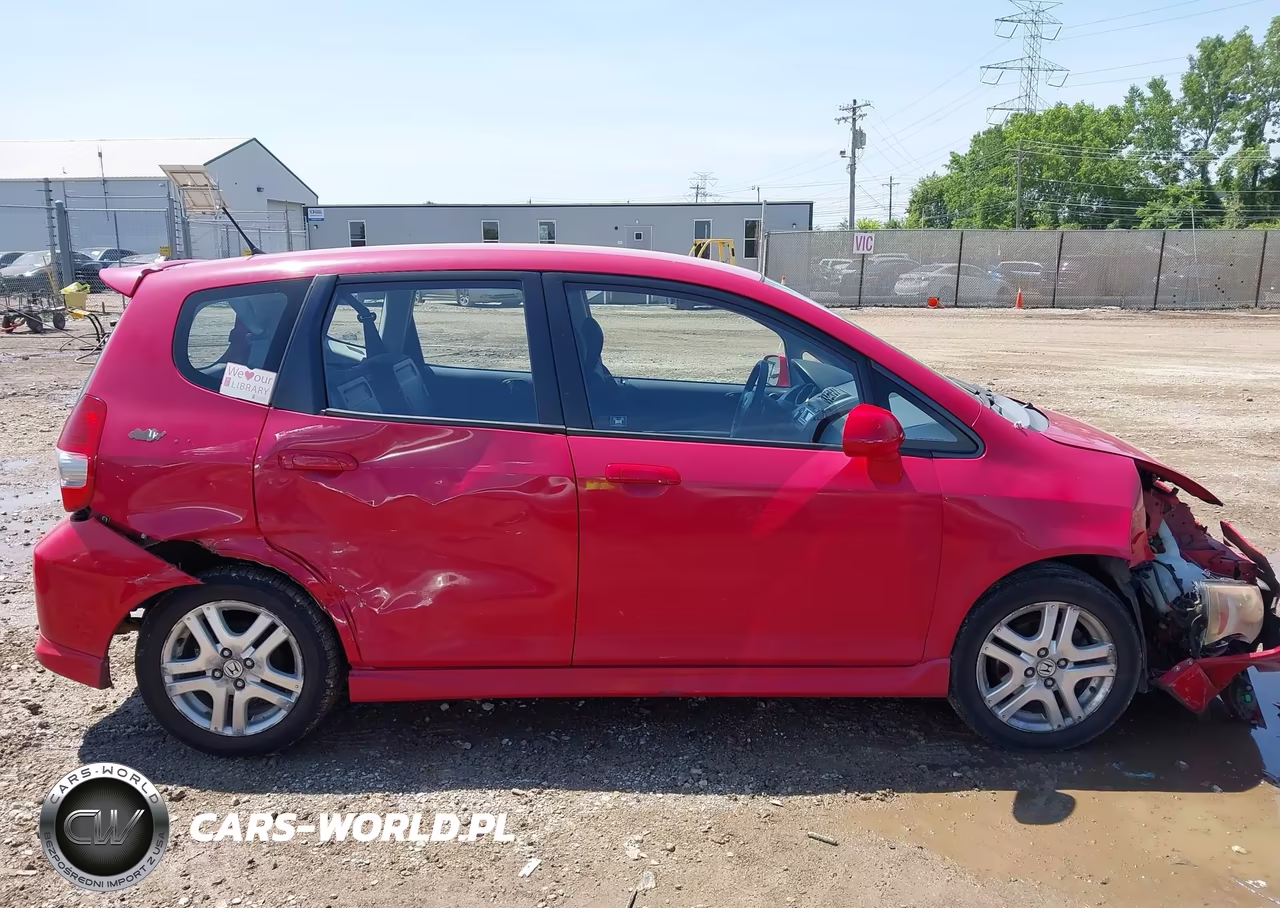 2007 Honda Fit Sport VIN:JHMGD38637S017983 - 13