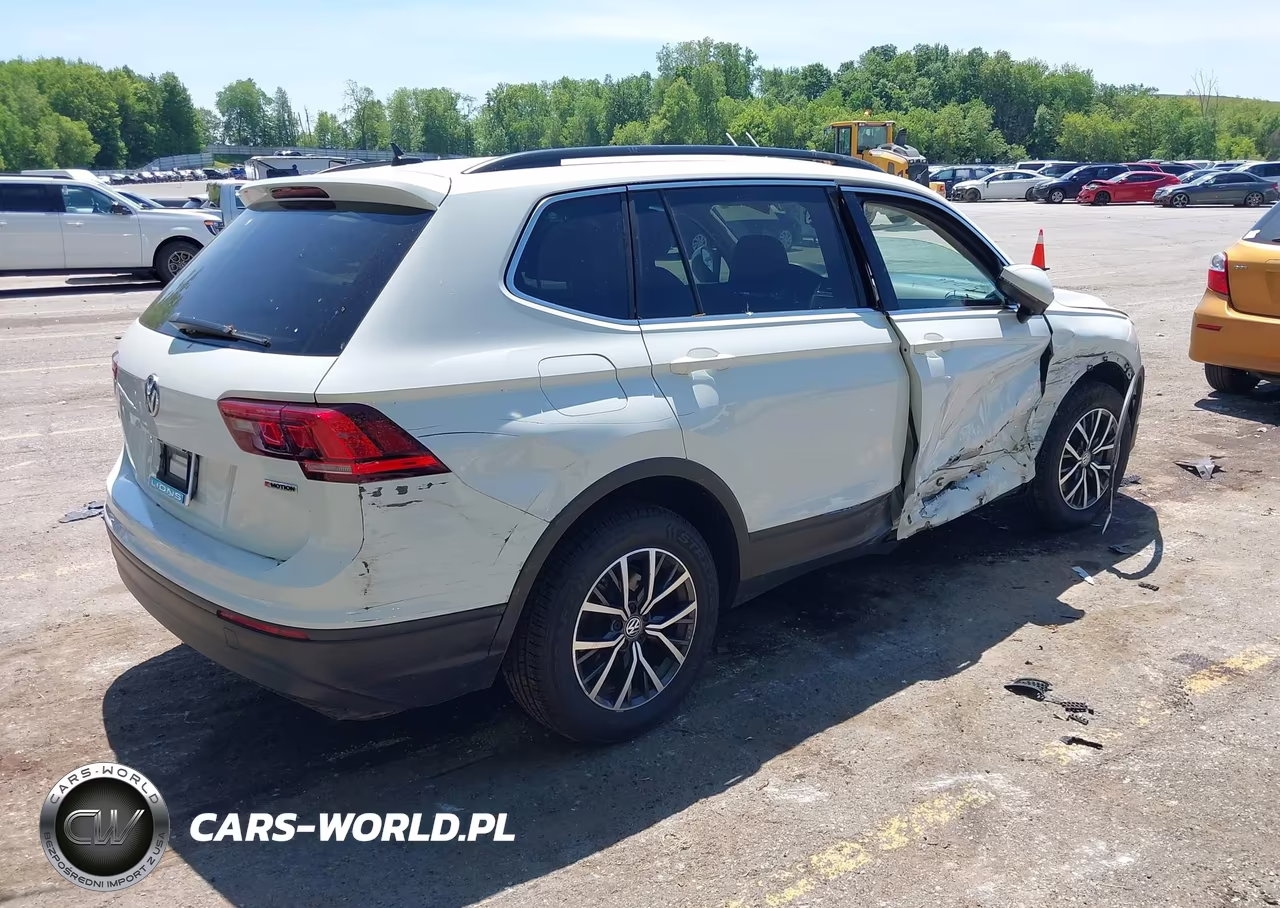 2019 Volkswagen Tiguan 2.0T Se-2.0T Sel-2.0T Sel R-Line-2.0T Sel R-Line Black VIN:3VV2B7AX6KM176964 - 4