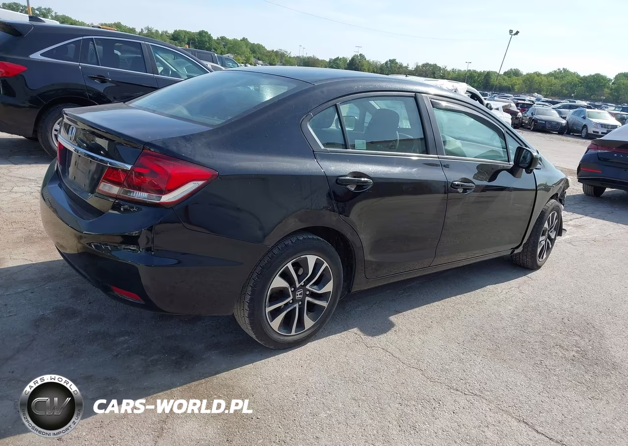 2015 Honda Civic Ex VIN:19XFB2F86FE081664 - 4