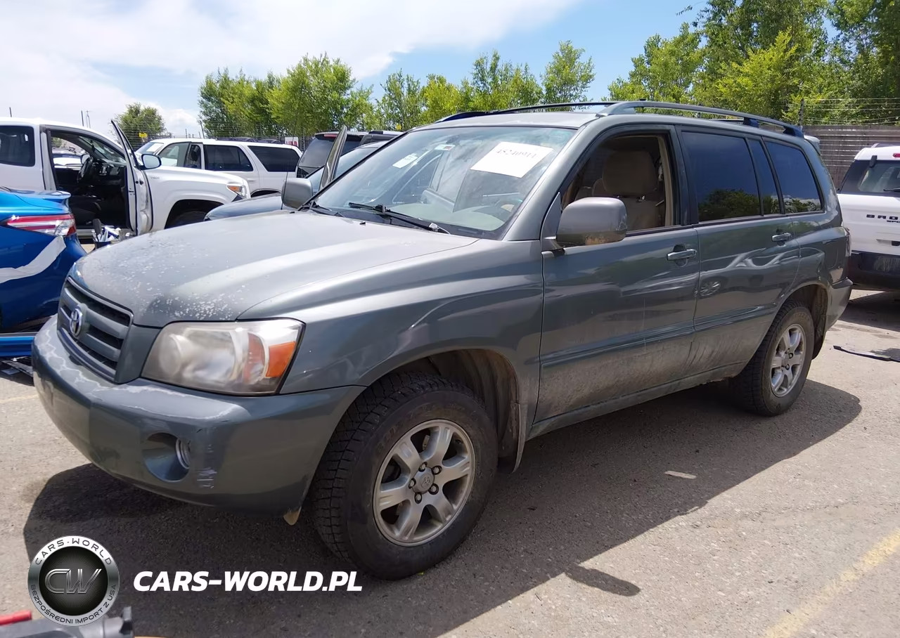 2007 Toyota Highlander V6 VIN:JTEEP21A570205615 - 2