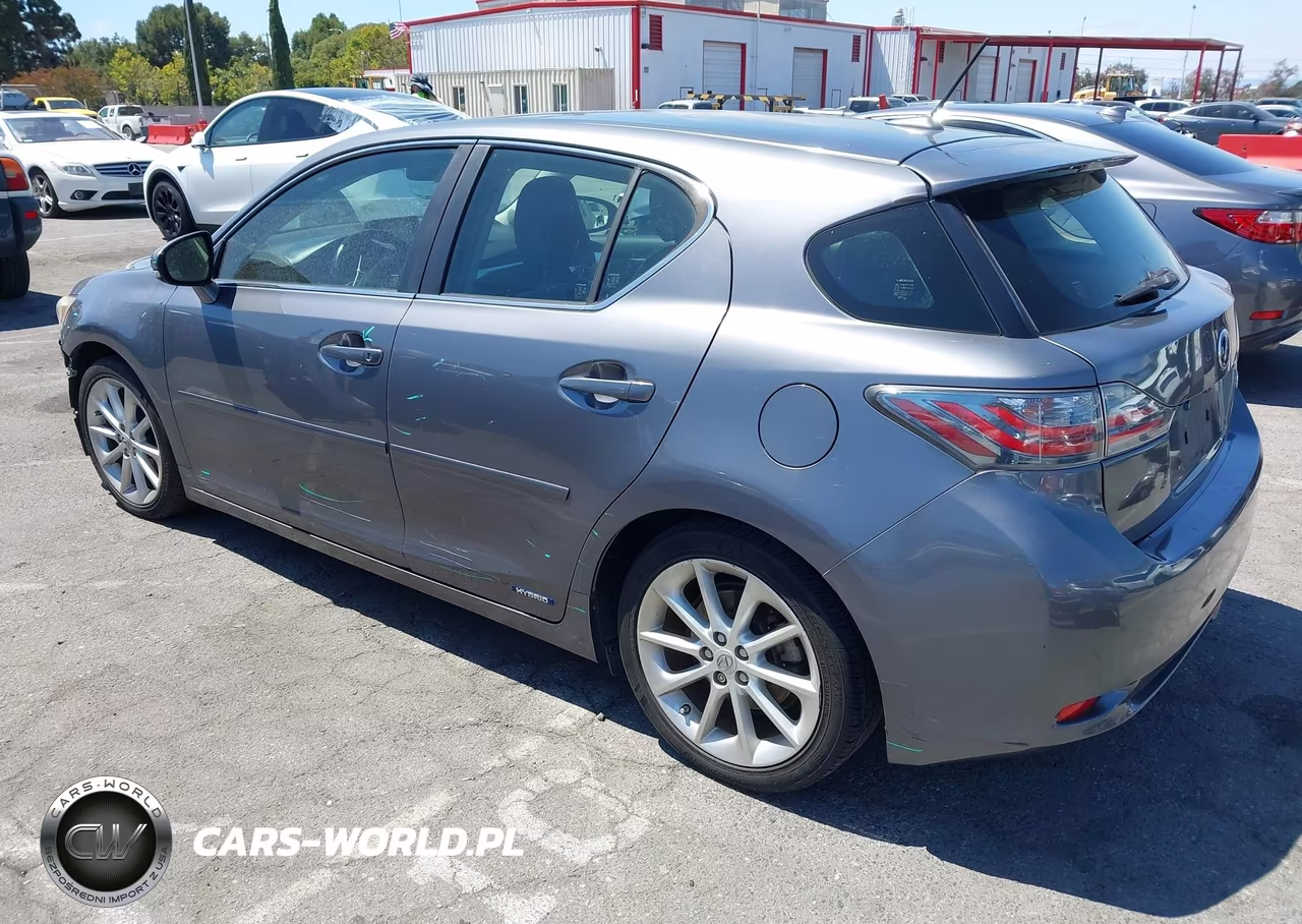 2012 Lexus Ct 200H Premium VIN:JTHKD5BH2C2102467 - 3