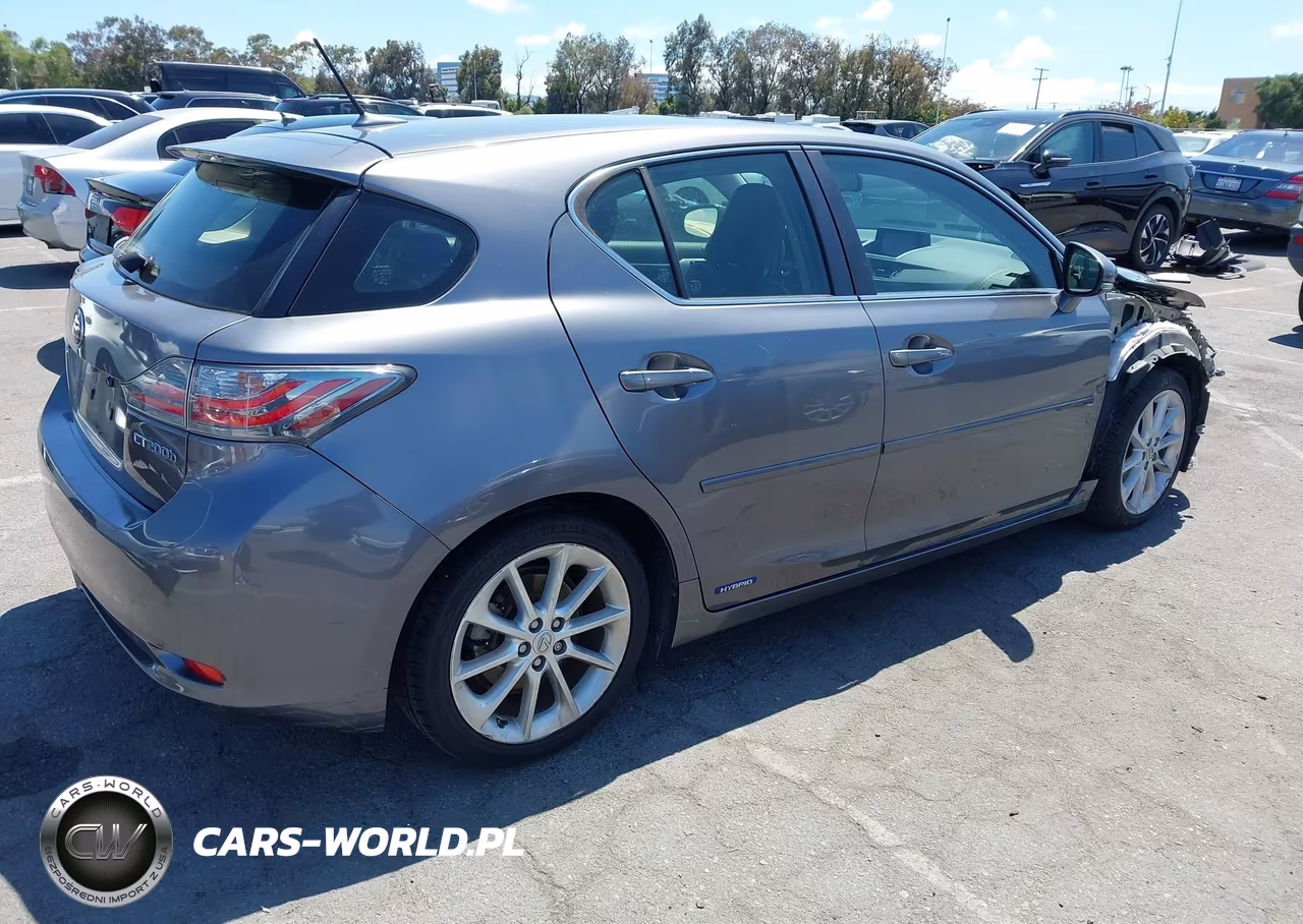 2012 Lexus Ct 200H Premium VIN:JTHKD5BH2C2102467 - 4