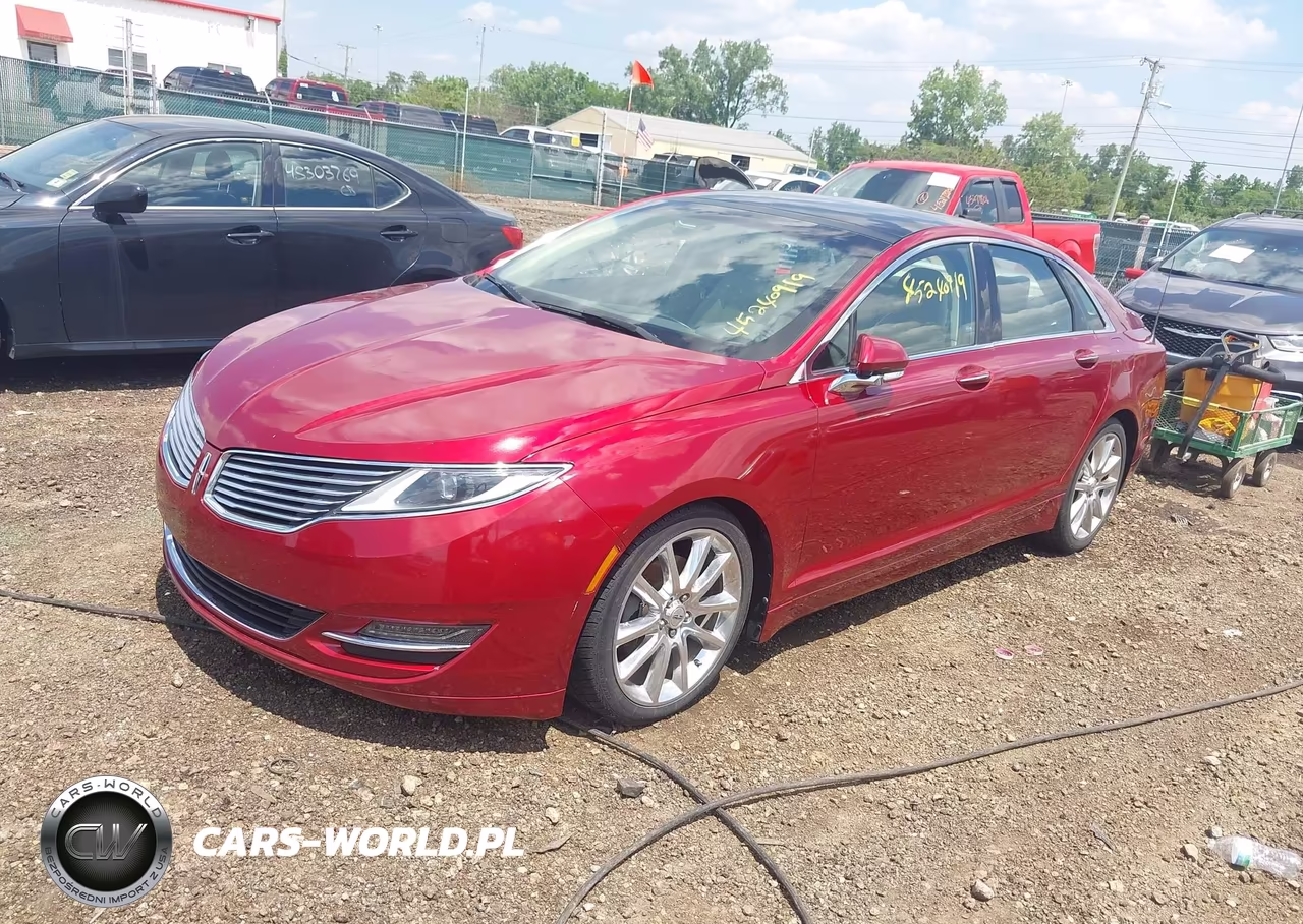 2014 Lincoln Mkz VIN:3LN6L2G9XER811082 - 2