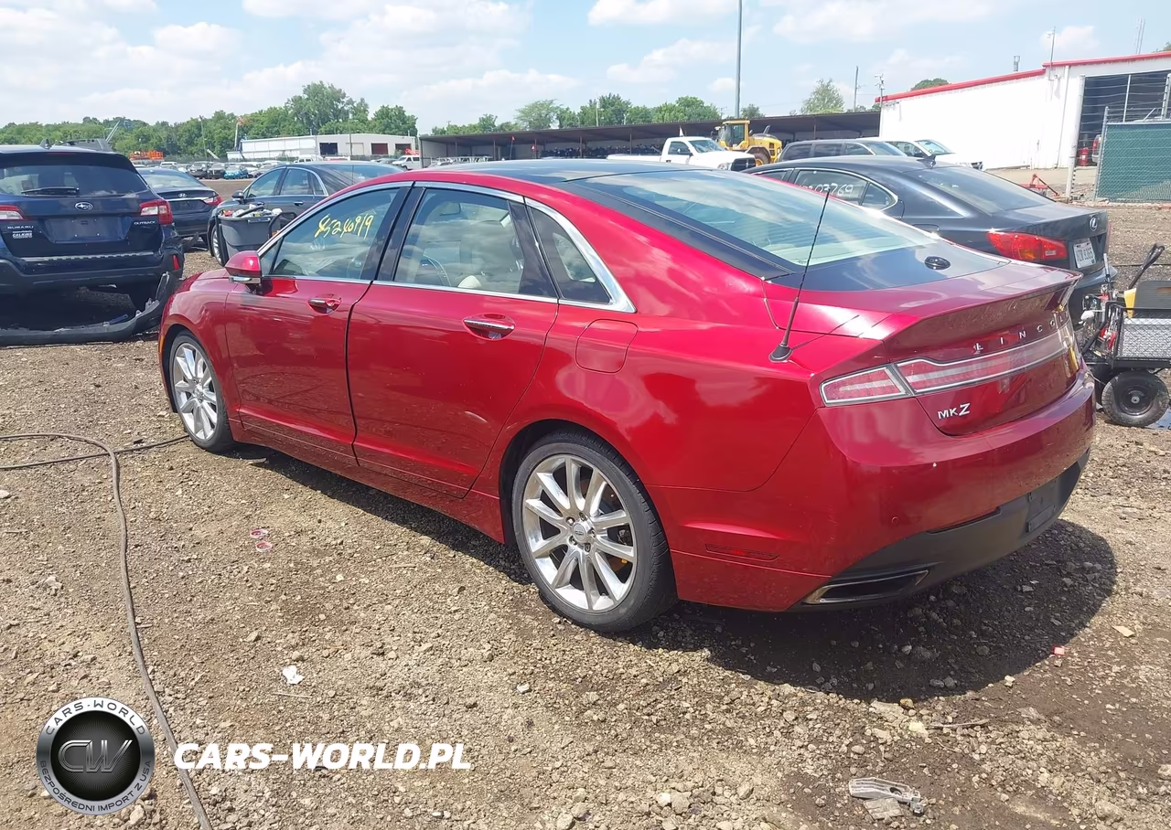 2014 Lincoln Mkz VIN:3LN6L2G9XER811082 - 3