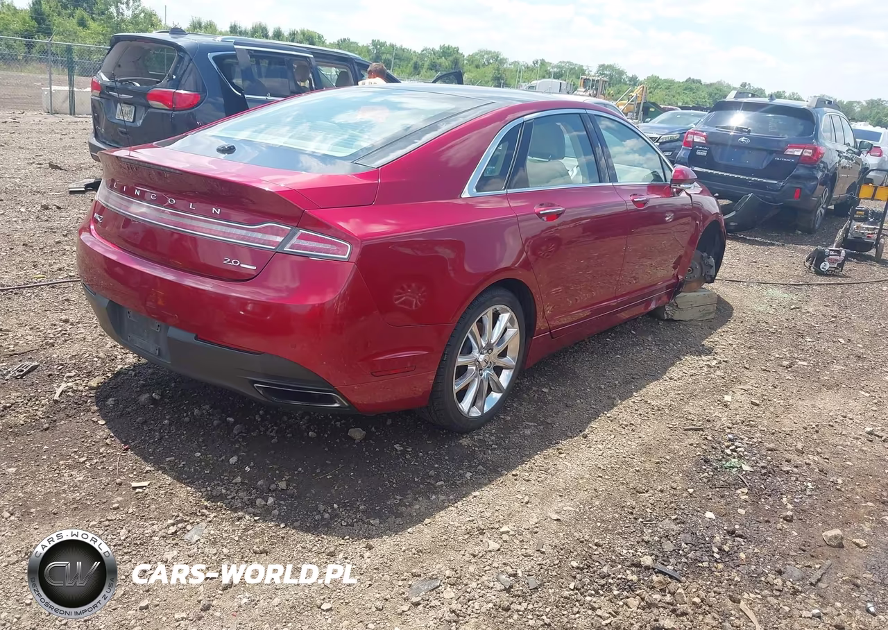 2014 Lincoln Mkz VIN:3LN6L2G9XER811082 - 4