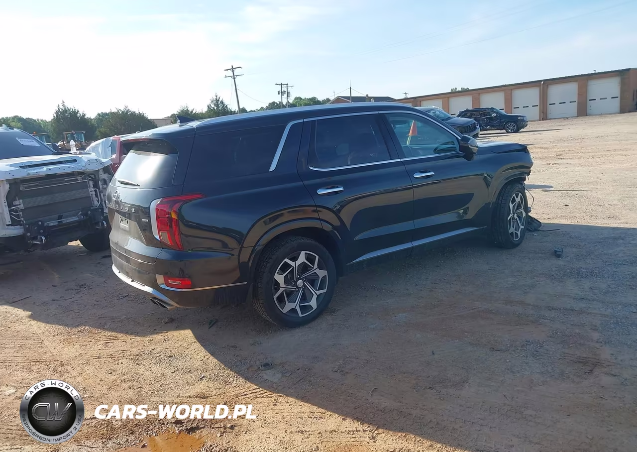 2022 Hyundai Palisade Calligraphy VIN:KM8R7DHE5NU356207 - 4