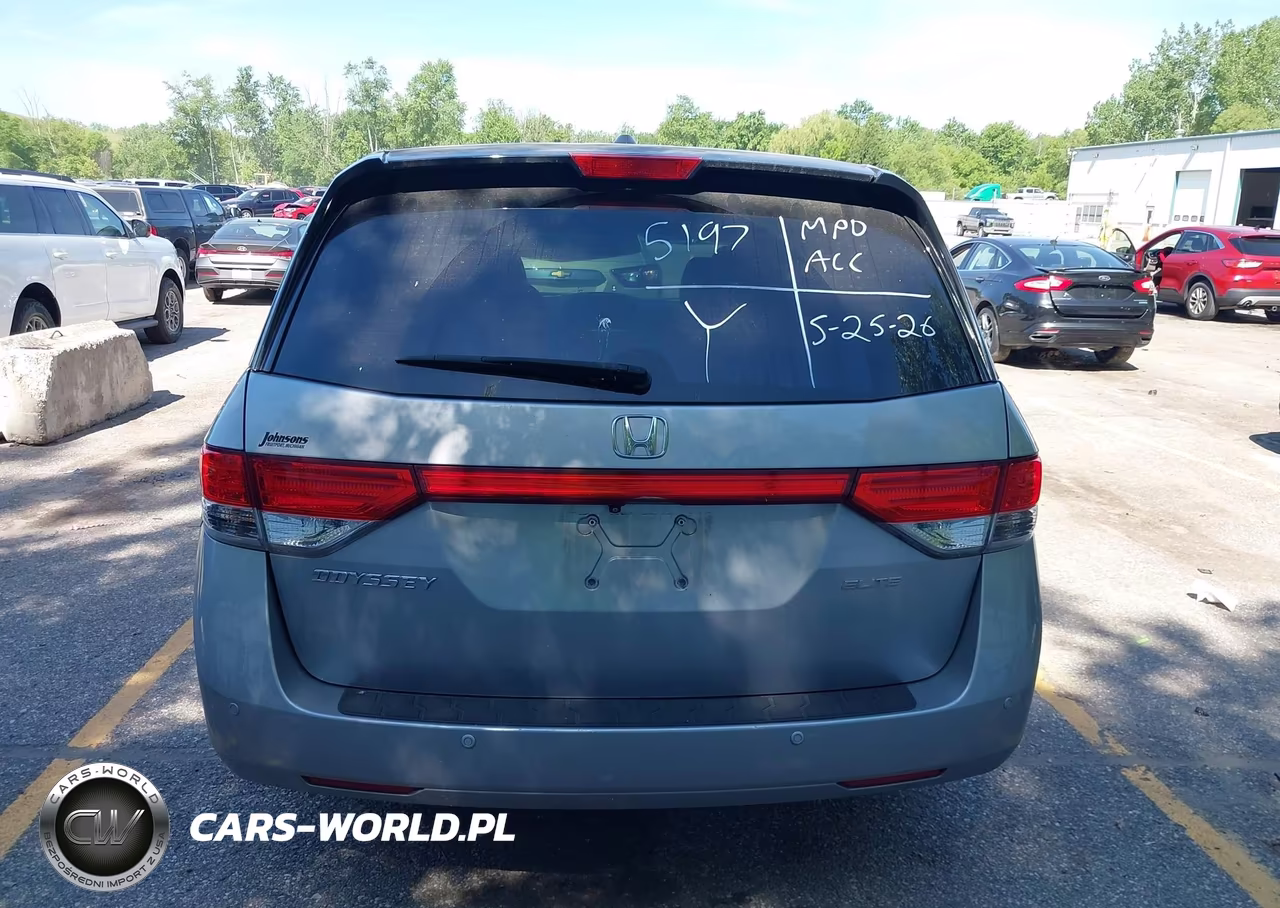2016 Honda Odyssey Touring-Touring Elite VIN:5FNRL5H93GB155197 - 16