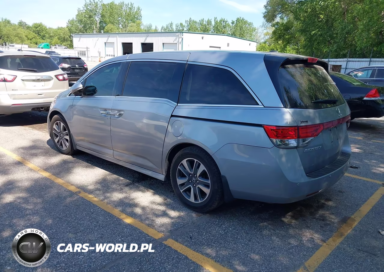 2016 Honda Odyssey Touring-Touring Elite VIN:5FNRL5H93GB155197 - 3