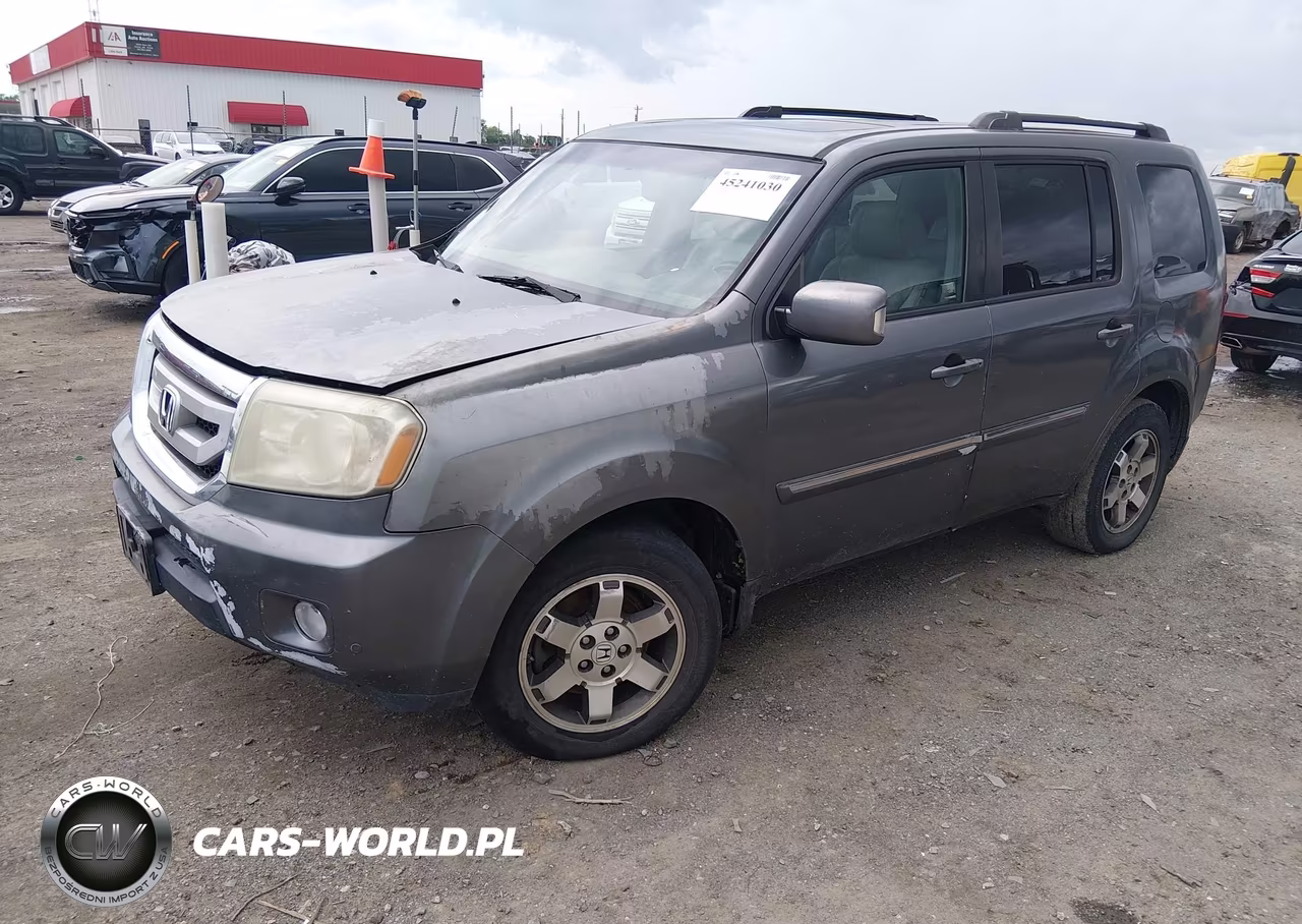 2011 Honda Pilot Touring VIN:5FNYF4H91BB070218 - 2