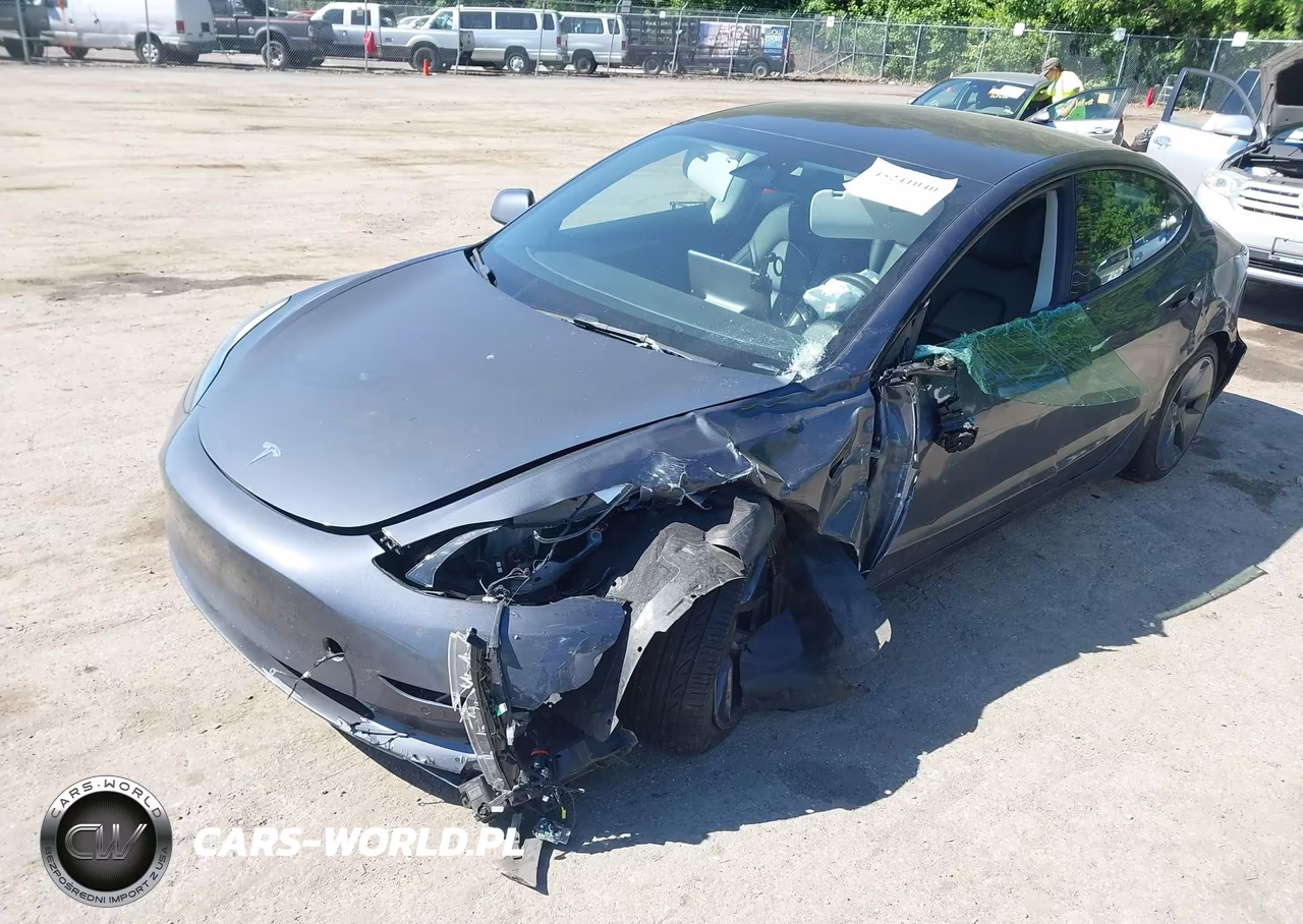 2022 Tesla Model 3 Long Range Dual Motor All-Wheel Drive VIN:5YJ3E1EB8NF239996 - 2