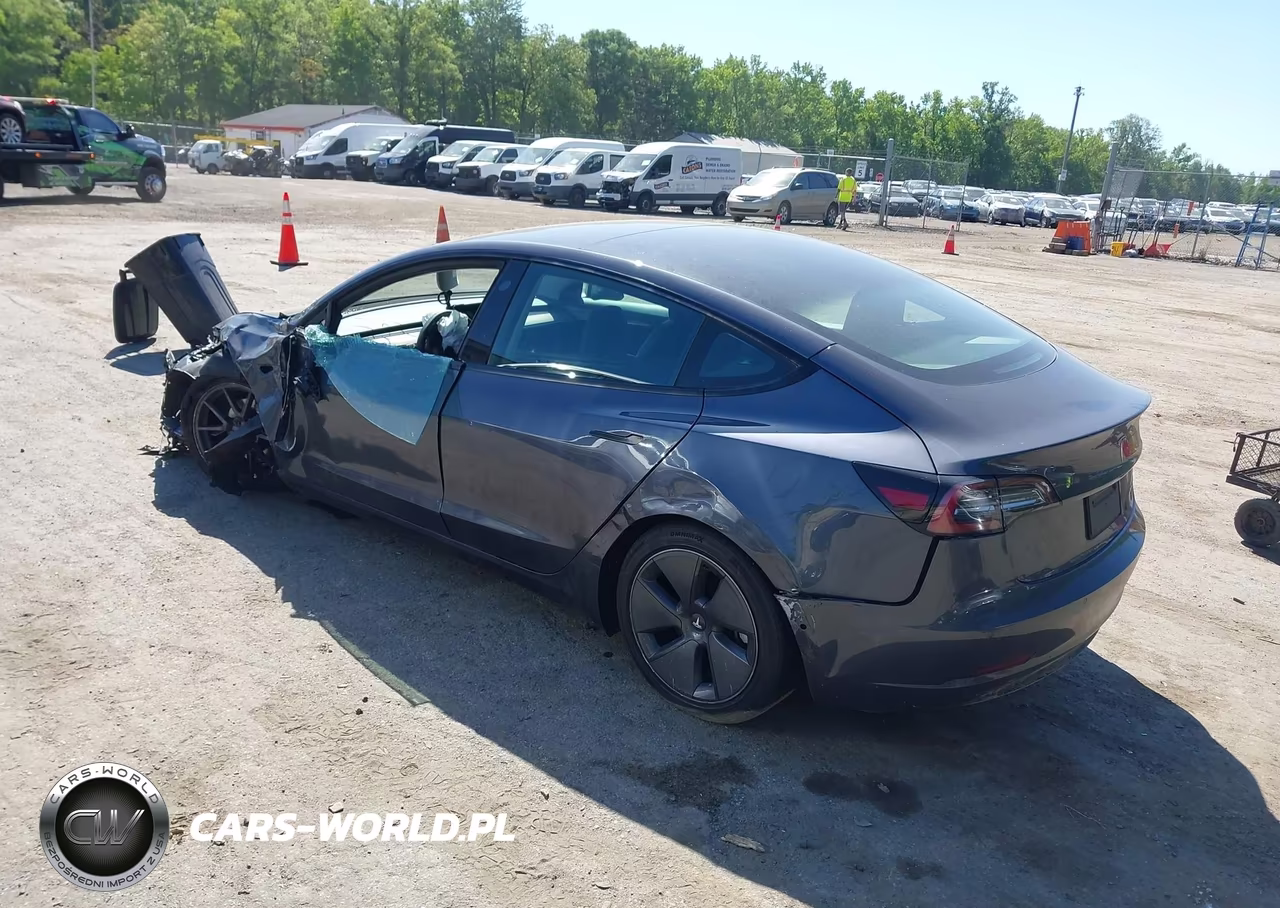 2022 Tesla Model 3 Long Range Dual Motor All-Wheel Drive VIN:5YJ3E1EB8NF239996 - 3