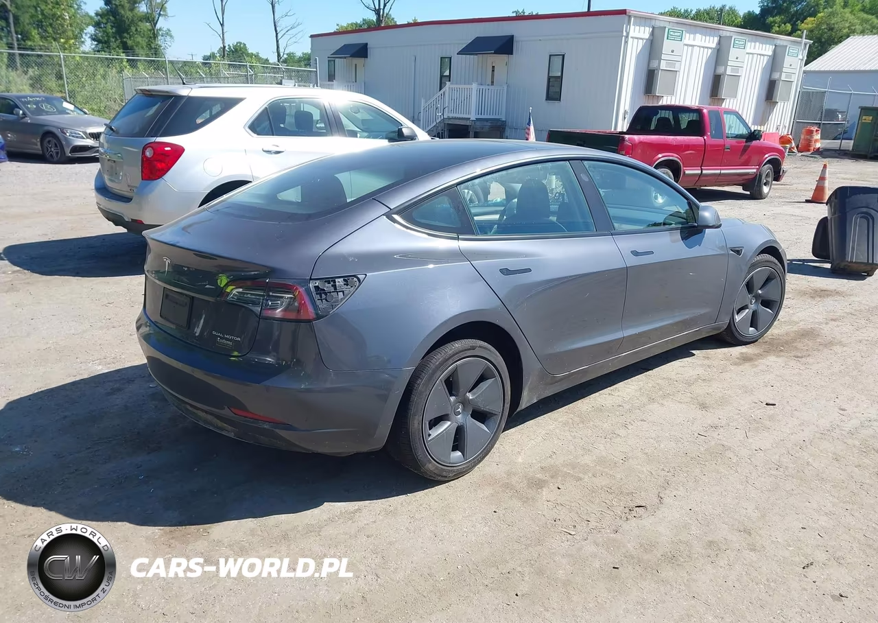 2022 Tesla Model 3 Long Range Dual Motor All-Wheel Drive VIN:5YJ3E1EB8NF239996 - 4