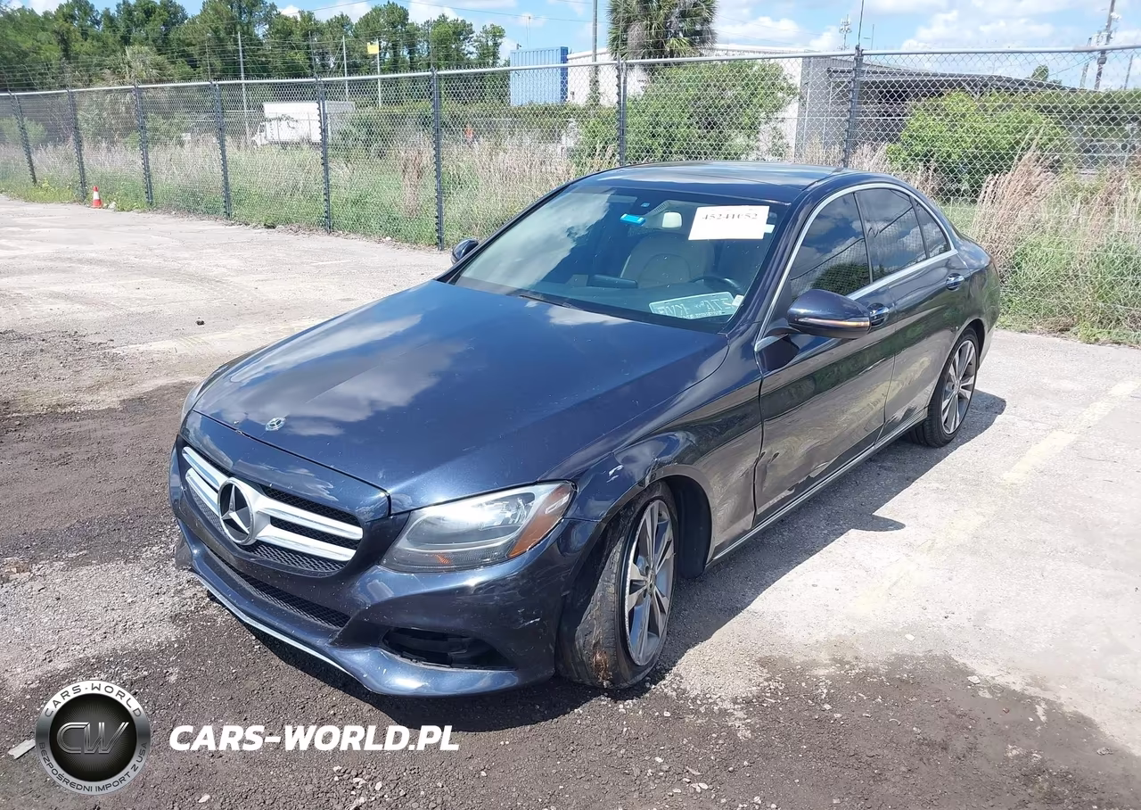2018 Mercedes-Benz C 300 VIN:WDDWF4JB4JR326628 - 2