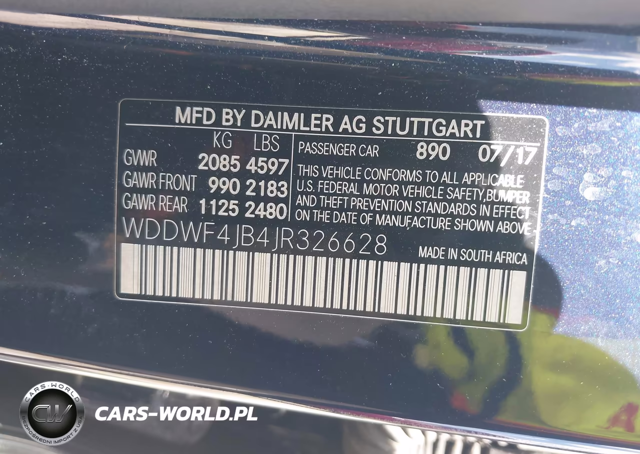2018 Mercedes-Benz C 300 VIN:WDDWF4JB4JR326628 - 9