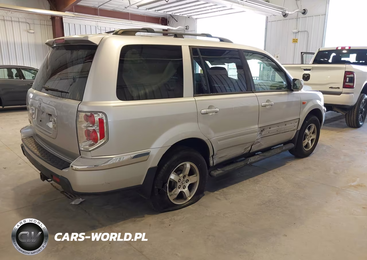 2006 Honda Pilot Ex-L VIN:5FNYF28746B022527 - 4