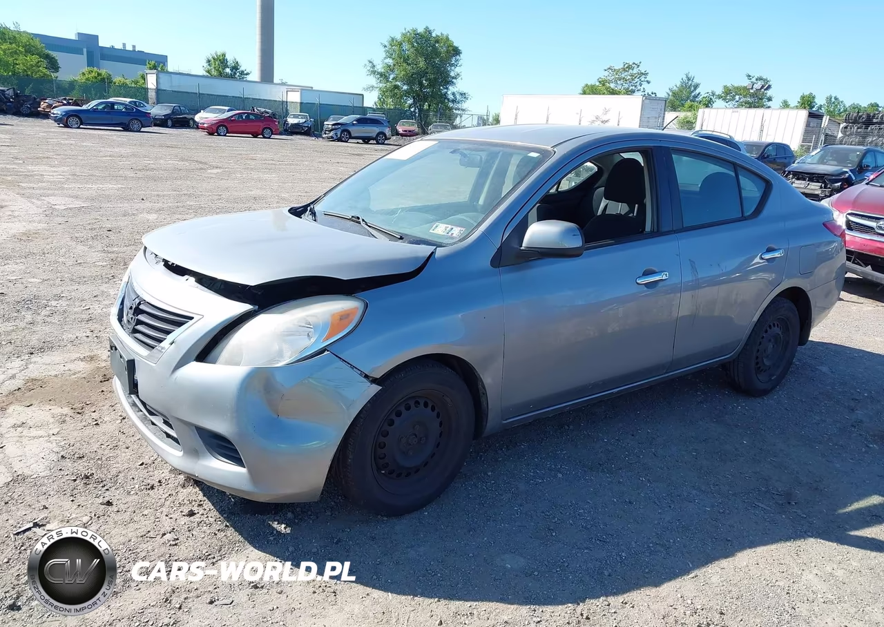 2012 Nissan Versa 1.6 Sv VIN:3N1CN7AP3CL887736 - 2