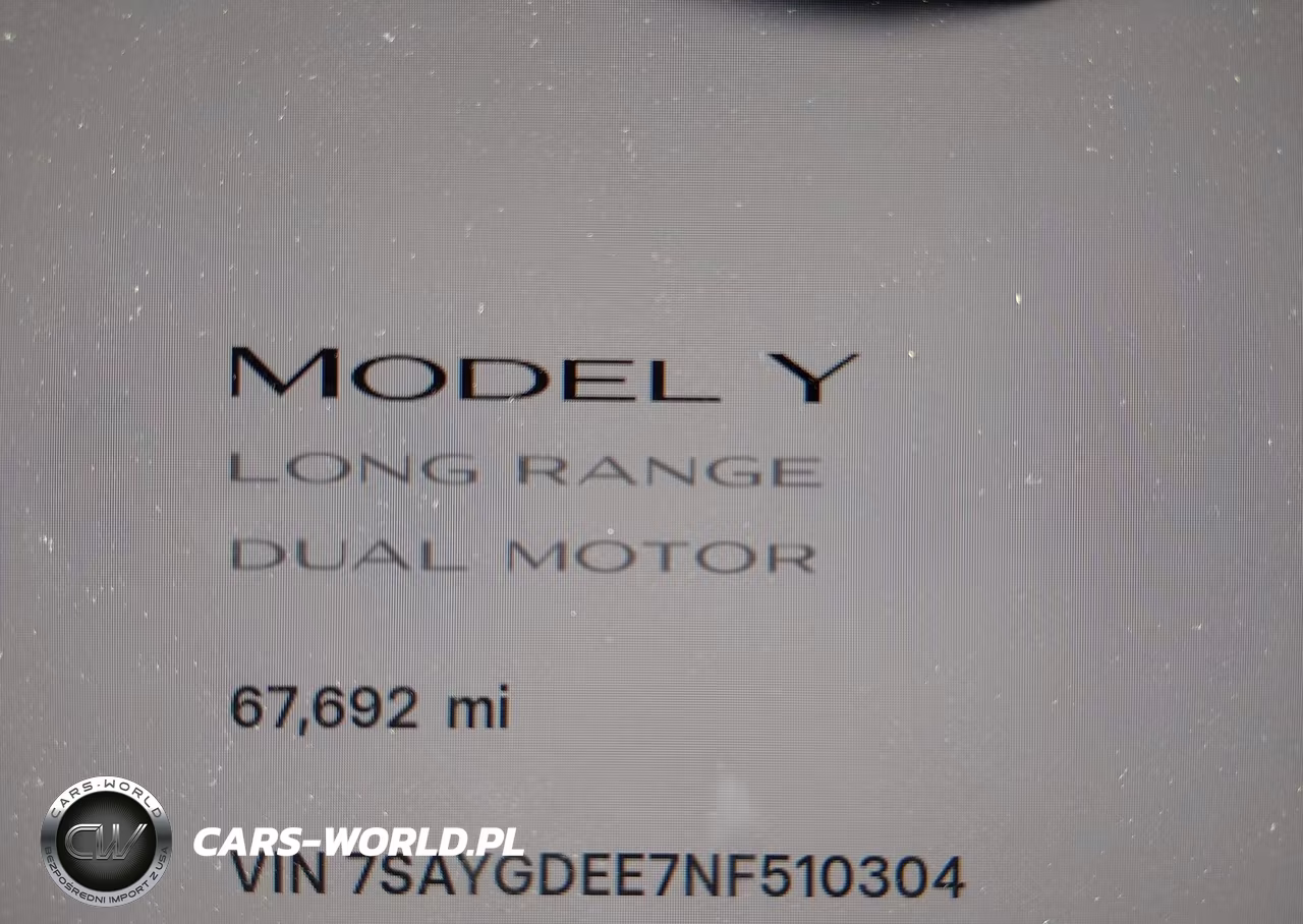 2022 Tesla Model Y Long Range Dual Motor All-Wheel Drive VIN:7SAYGDEE7NF510304 - 16