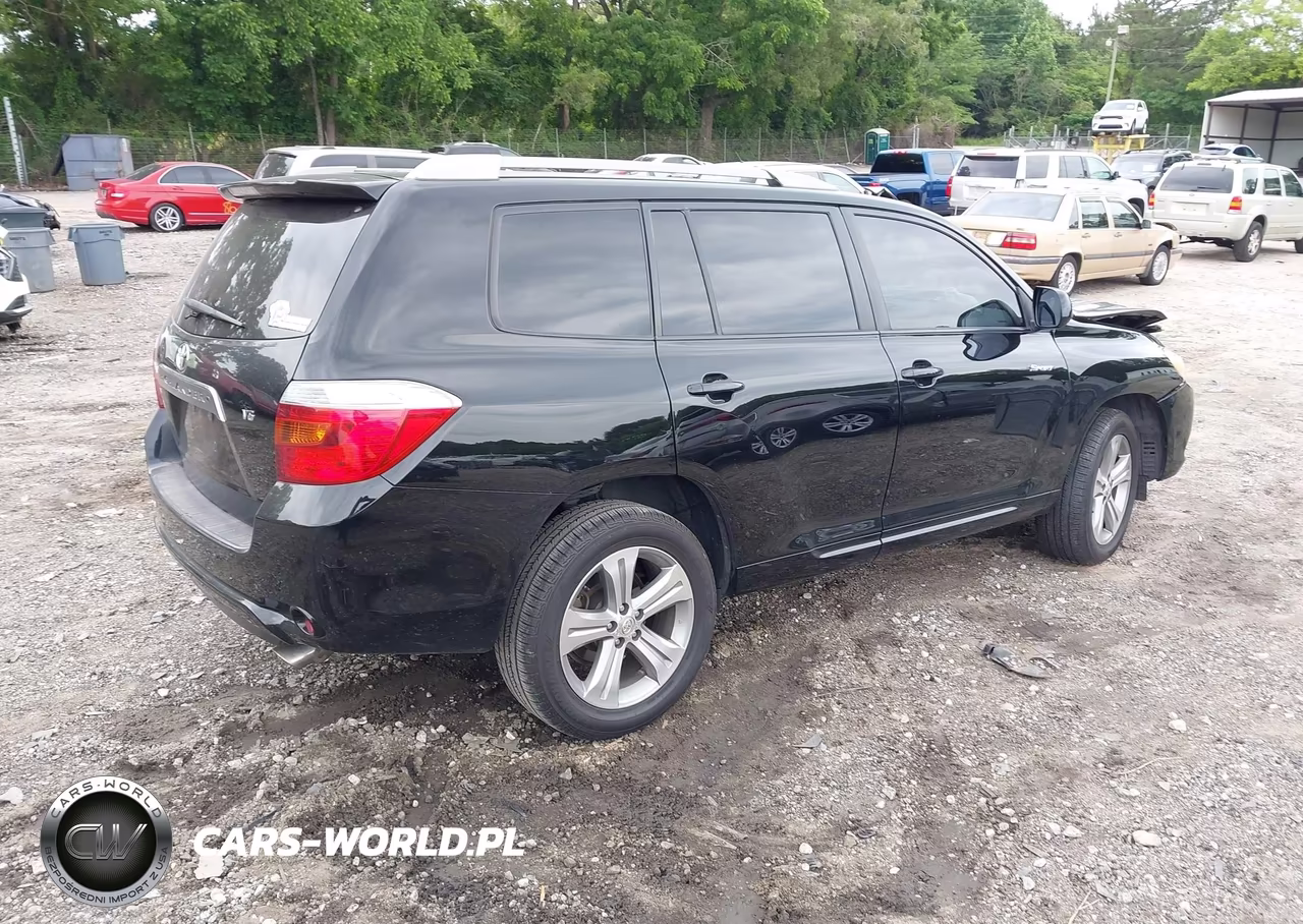 2008 Toyota Highlander Sport VIN:JTEDS43A782056004 - 4