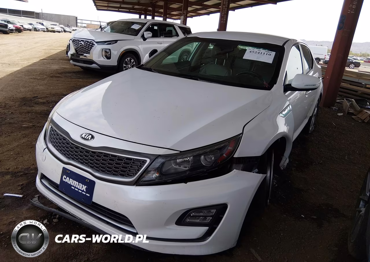 2015 Kia Optima Hybrid Ex VIN:KNAGN4AD8F5080181 - 2