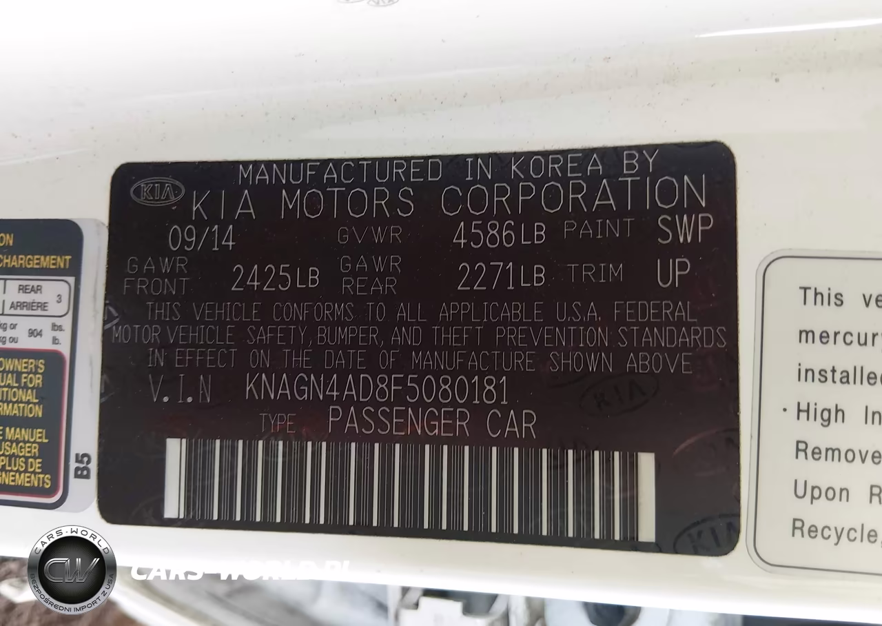 2015 Kia Optima Hybrid Ex VIN:KNAGN4AD8F5080181 - 9