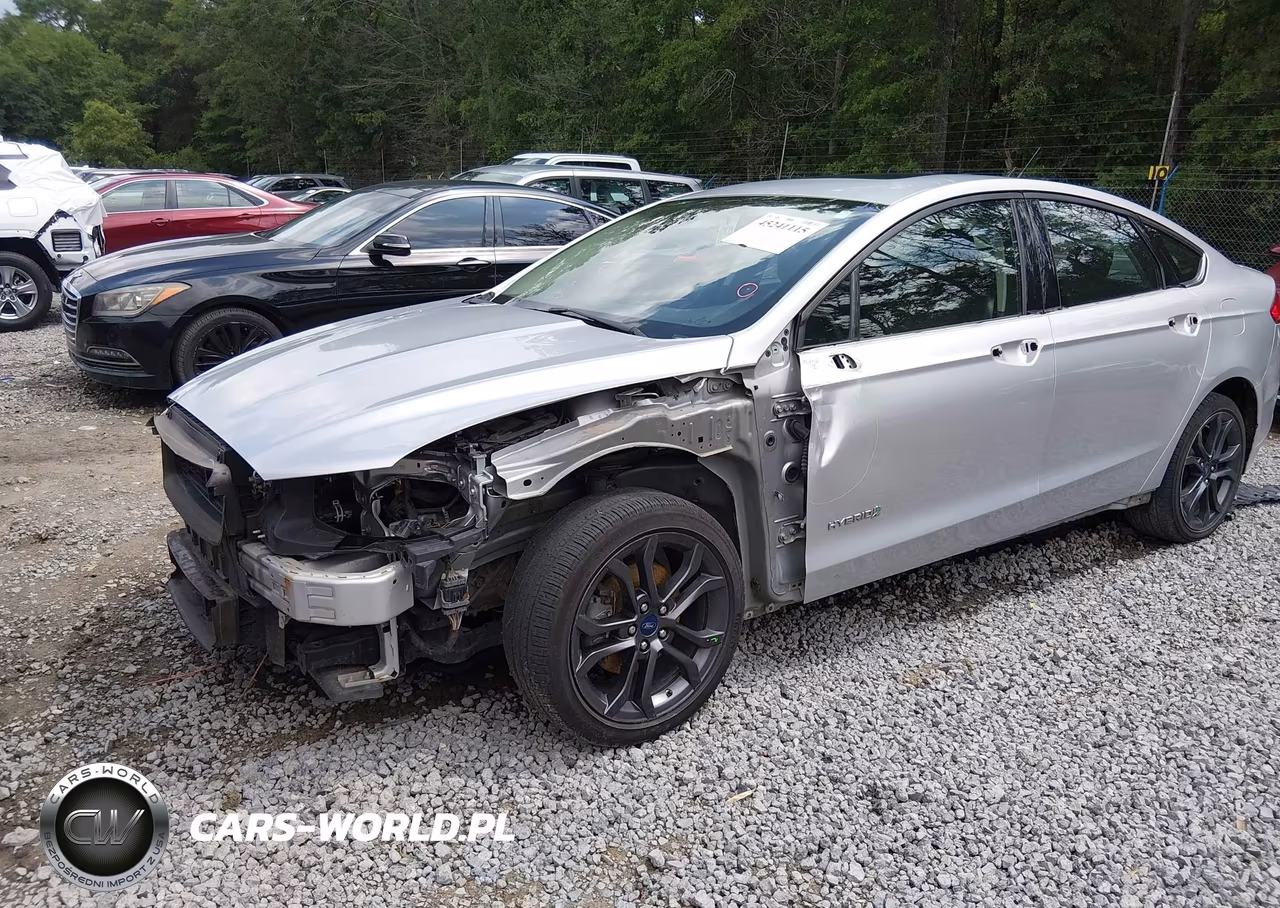 2018 Ford Fusion Hybrid Se VIN:3FA6P0LU1JR242419 - 2
