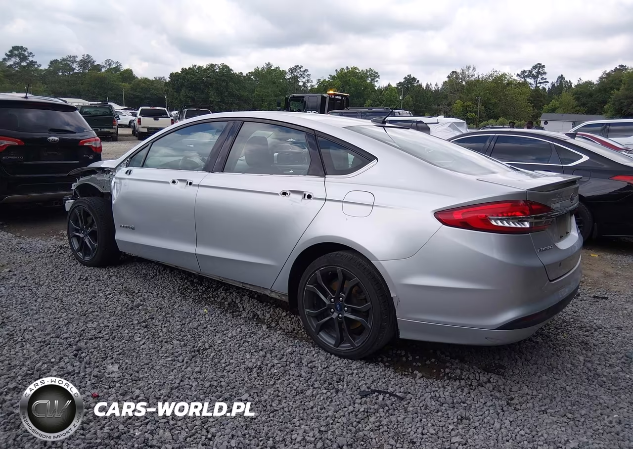 2018 Ford Fusion Hybrid Se VIN:3FA6P0LU1JR242419 - 3