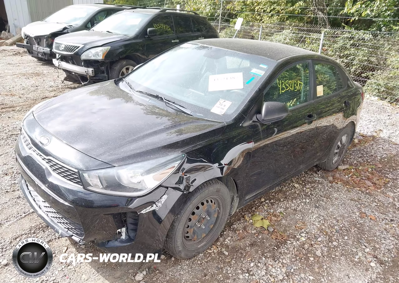2018 Kia Rio Lx VIN:3KPA24AB7JE053597 - 2