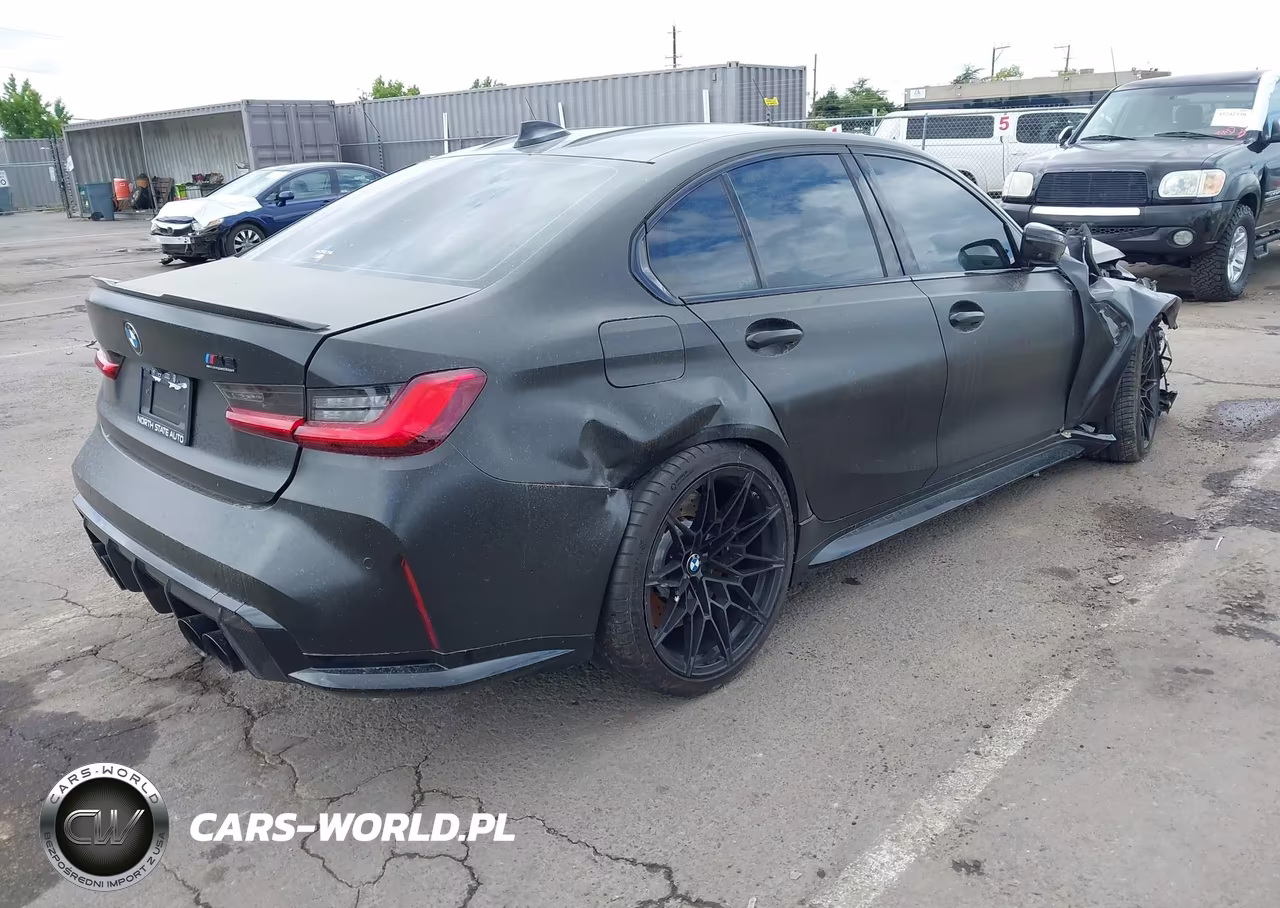 2021 BMW M3 Competition VIN:WBS33AY05MFK83358 - 4
