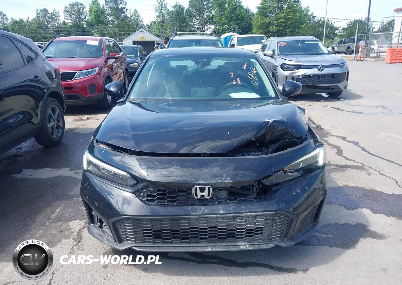 2025 Honda Civic Lx VIN:2HGFE2F21SH604656 - 12