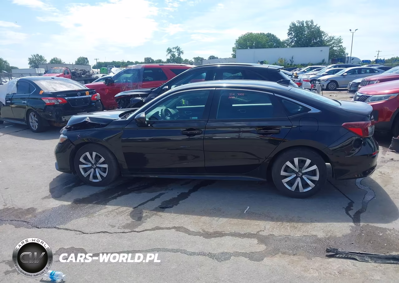2025 Honda Civic Lx VIN:2HGFE2F21SH604656 - 14