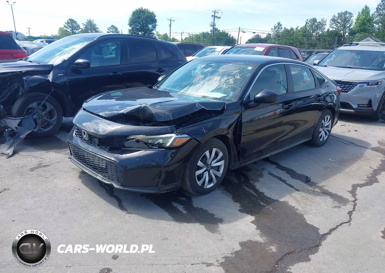 2025 Honda Civic Lx VIN:2HGFE2F21SH604656 - 2