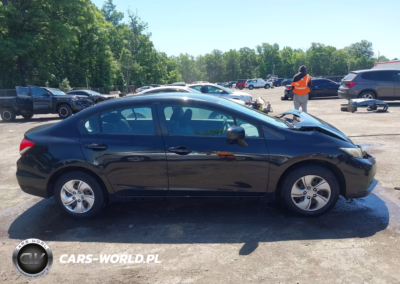 2015 Honda Civic Lx VIN:19XFB2E56FE041592 - 13