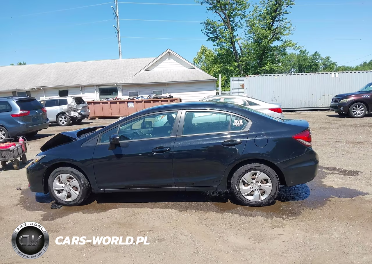 2015 Honda Civic Lx VIN:19XFB2E56FE041592 - 14