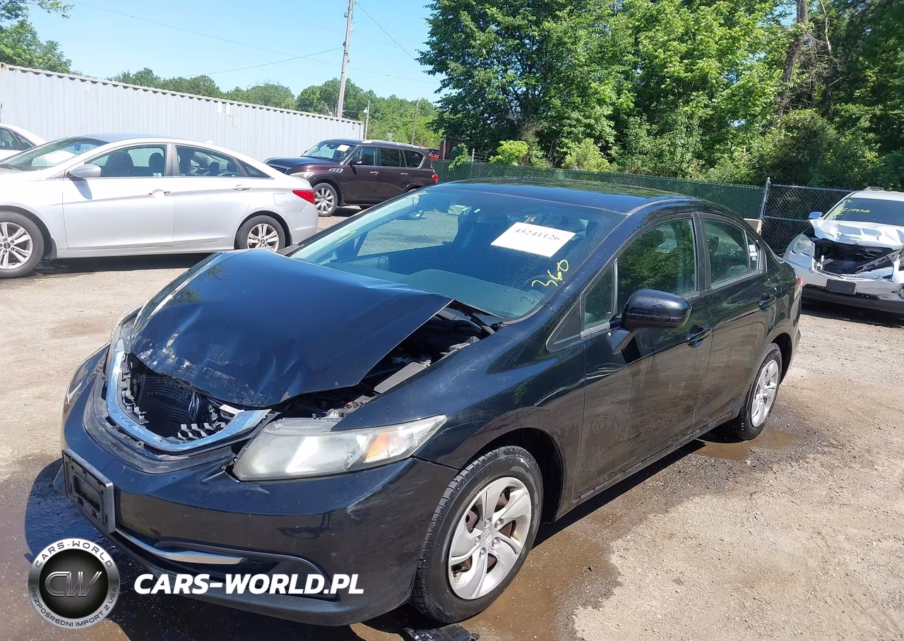 2015 Honda Civic Lx VIN:19XFB2E56FE041592 - 2