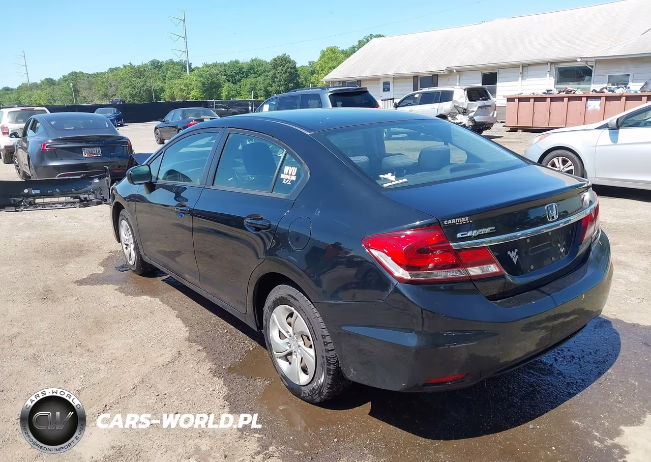 2015 Honda Civic Lx VIN:19XFB2E56FE041592 - 3