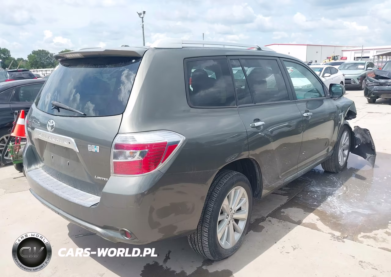 2009 Toyota Highlander Hybrid Limited VIN:JTEEW44A592034396 - 4