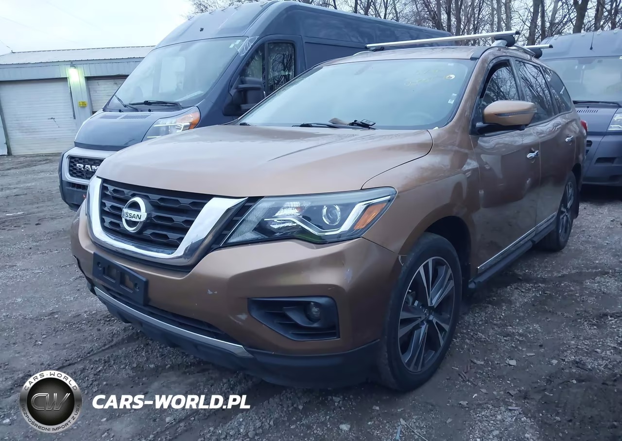 2017 Nissan Pathfinder Platinum VIN:5N1DR2MM3HC612540 - 2