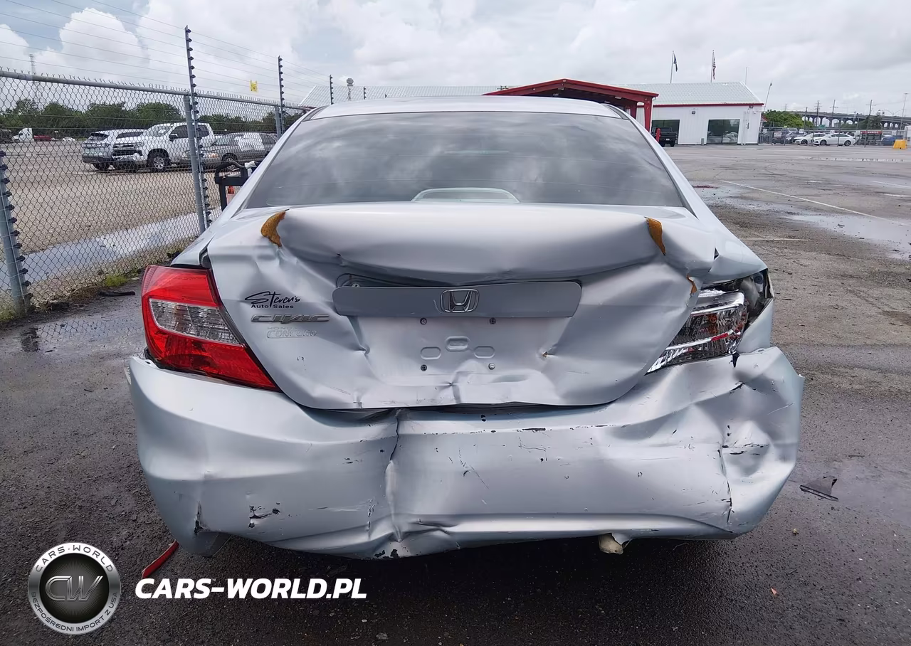 2012 Honda Civic Lx VIN:2HGFB2F59CH551337 - 15