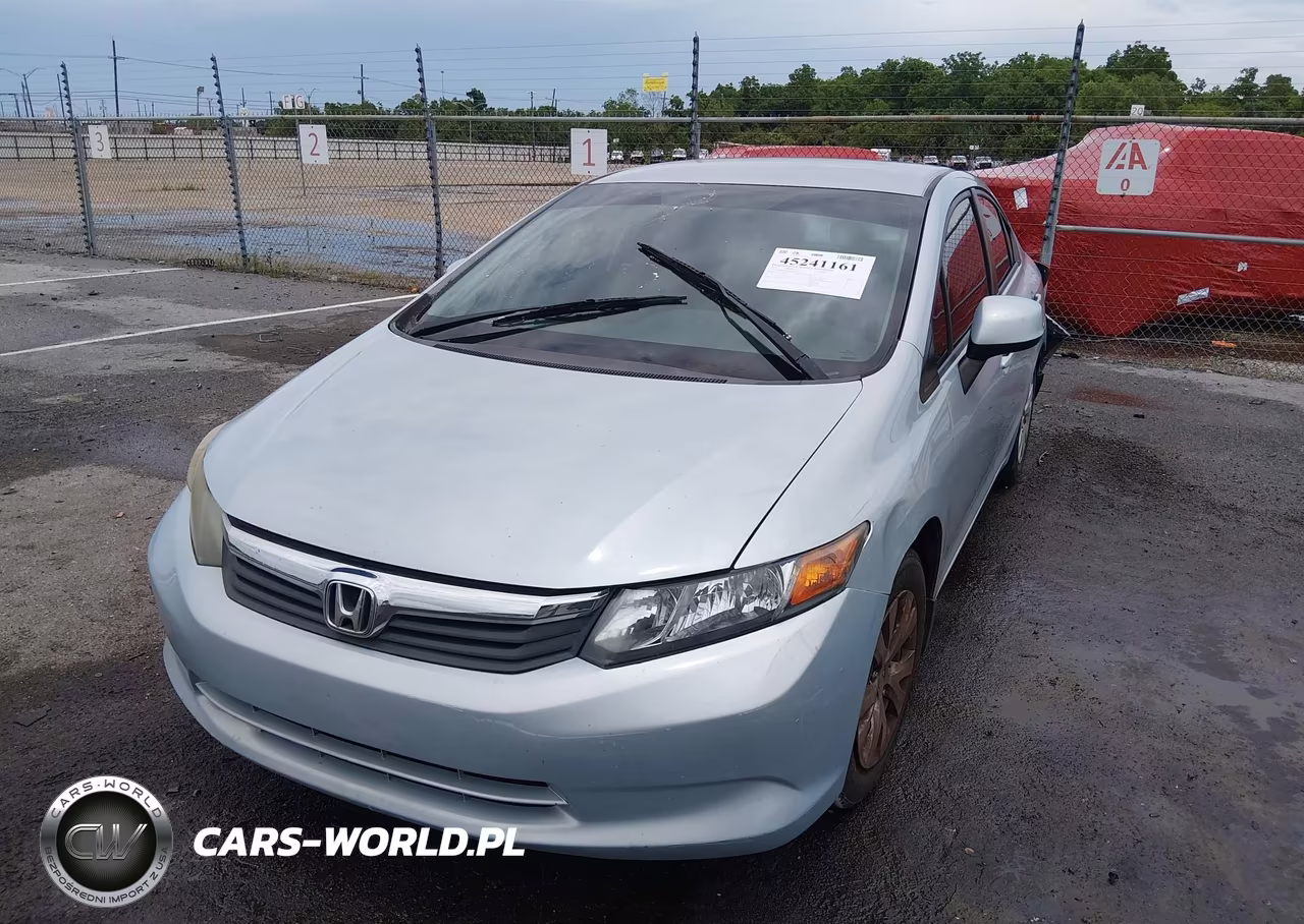 2012 Honda Civic Lx VIN:2HGFB2F59CH551337 - 2
