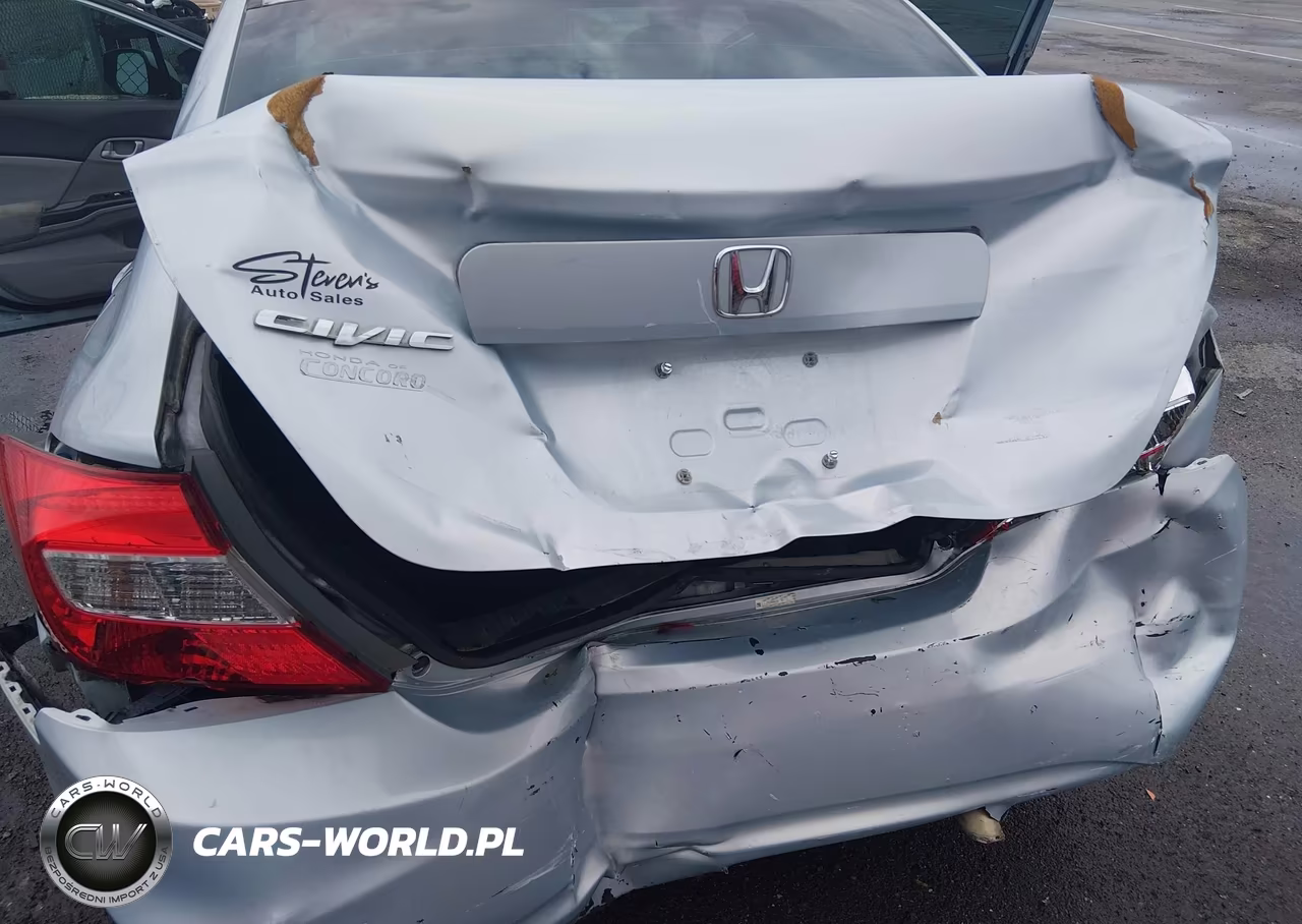2012 Honda Civic Lx VIN:2HGFB2F59CH551337 - 6