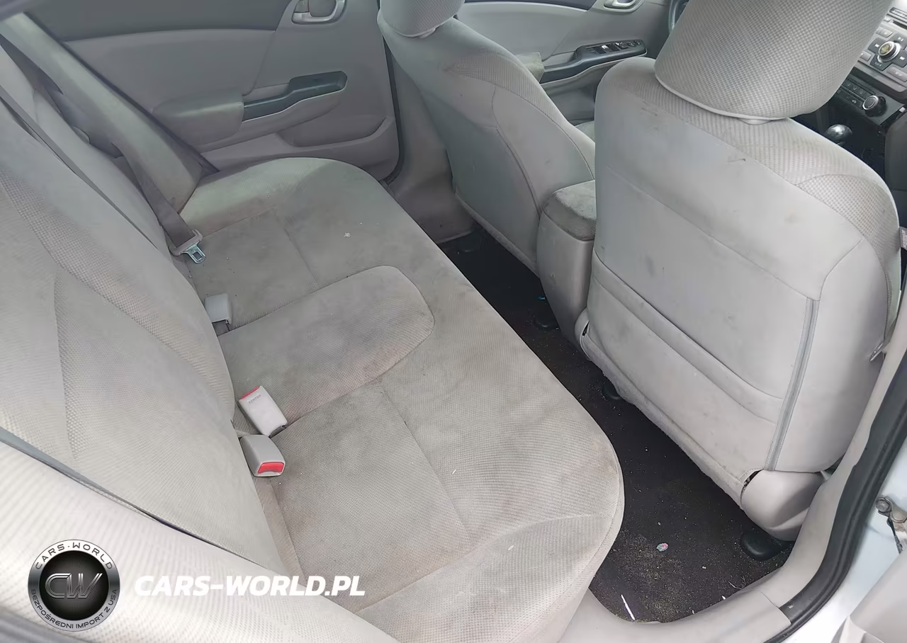 2012 Honda Civic Lx VIN:2HGFB2F59CH551337 - 8